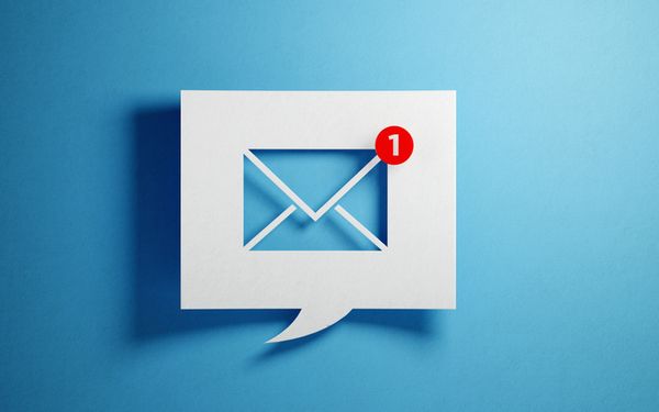 email chat box