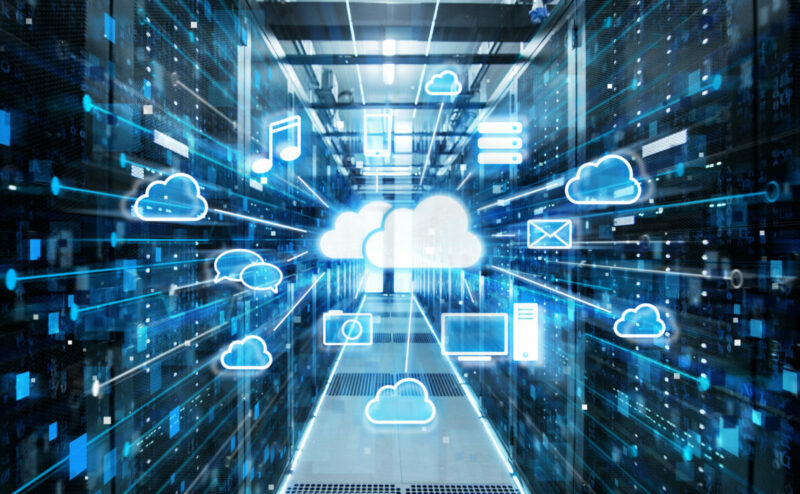 image of the cloud services the business provides